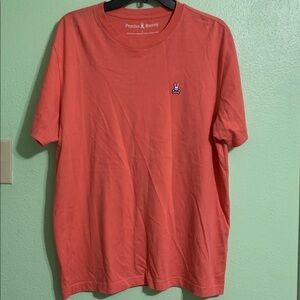 Psycho Bunny Vibrant Coral Tee